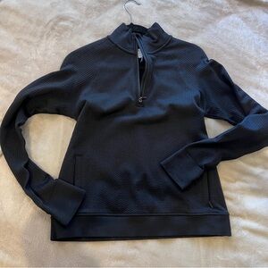 Lululumon Black Zip Up Sweater